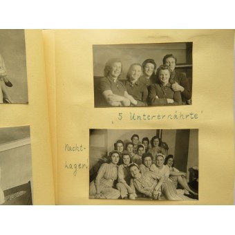 Foto di servizio di lavoro femminile tedesca Meine RAD - Zeit dal 1941-42 anni.. Espenlaub militaria